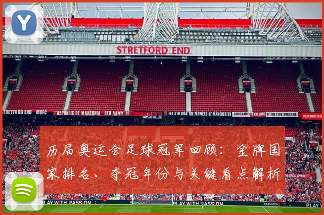 历届奥运会足球冠军回顾：金牌国家排名、夺冠年份与关键看点解析